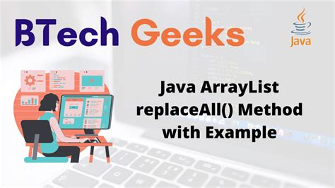 java replaceall|replaceall java list.